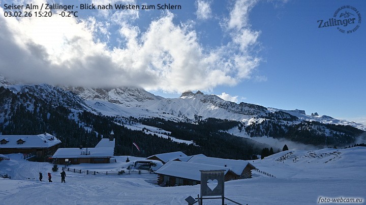 Archiv Foto Webcam Almgasthof Zallinger (Dolomiten)