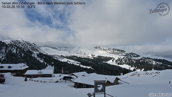 Archiv Foto Webcam Almgasthof Zallinger (Dolomiten)