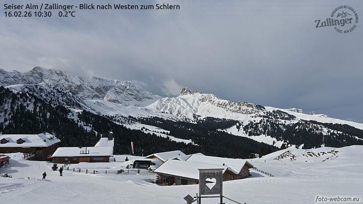 Archiv Foto Webcam Almgasthof Zallinger (Dolomiten)