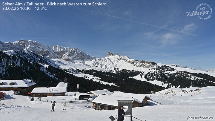 Archiv Foto Webcam Almgasthof Zallinger (Dolomiten)