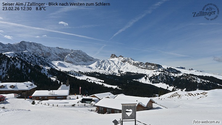 Archiv Foto Webcam Almgasthof Zallinger (Dolomiten)