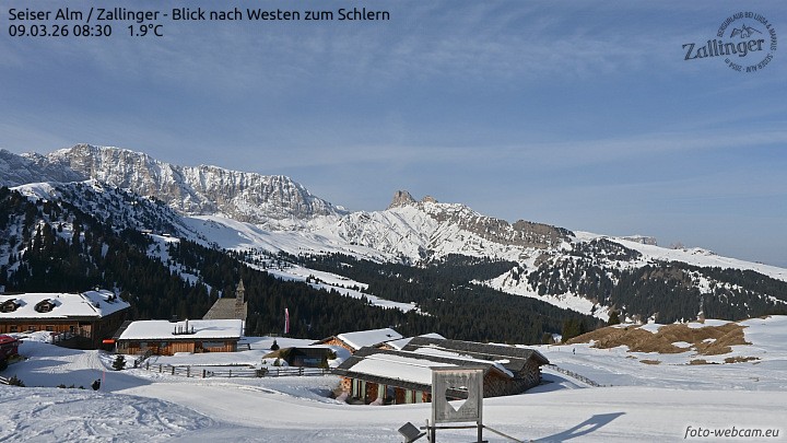 Archiv Foto Webcam Almgasthof Zallinger (Dolomiten)