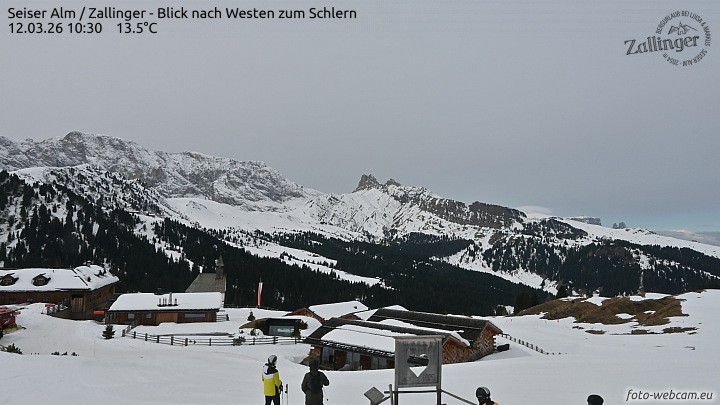 Archived image Webcam Almgasthof Zallinger