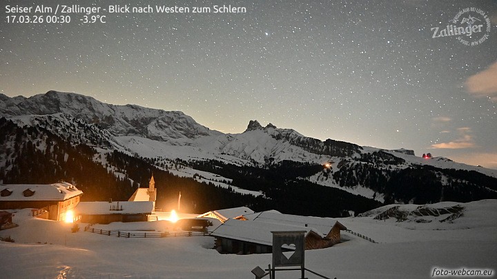 Archiv Foto Webcam Almgasthof Zallinger (Dolomiten)