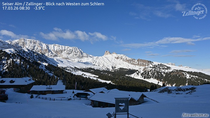 Archiv Foto Webcam Almgasthof Zallinger (Dolomiten)