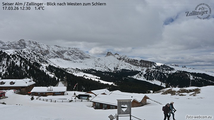 Archiv Foto Webcam Almgasthof Zallinger (Dolomiten)