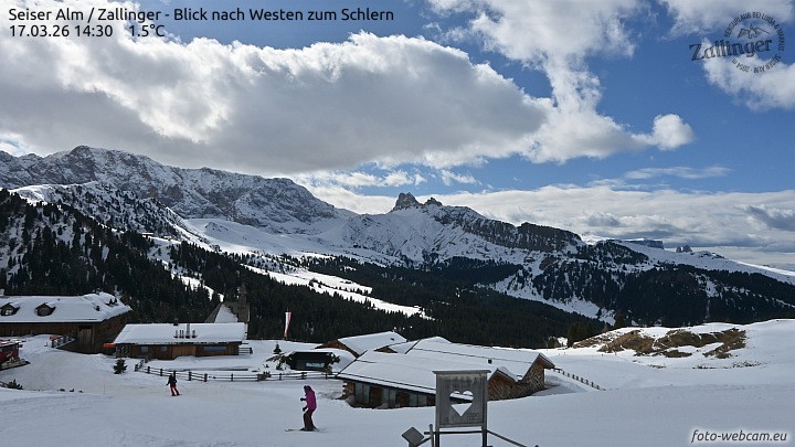 Archiv Foto Webcam Almgasthof Zallinger (Dolomiten)
