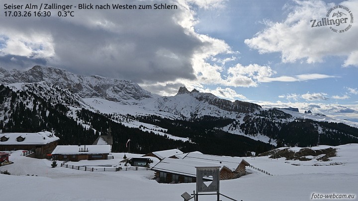 Archiv Foto Webcam Almgasthof Zallinger (Dolomiten)