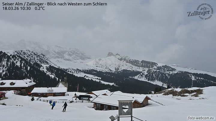 Archiv Foto Webcam Almgasthof Zallinger (Dolomiten)