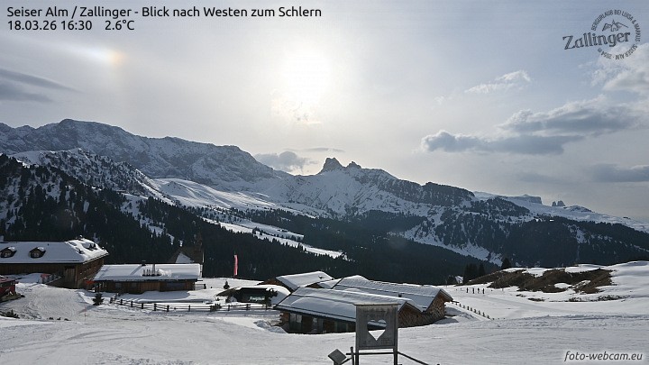 Archiv Foto Webcam Almgasthof Zallinger (Dolomiten)