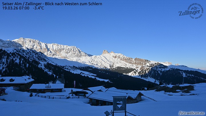 Archived image Webcam Almgasthof Zallinger