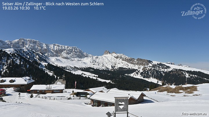 Archiv Foto Webcam Almgasthof Zallinger (Dolomiten)