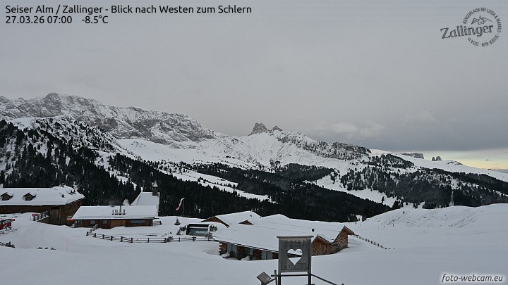 Archiv Foto Webcam Almgasthof Zallinger (Dolomiten)