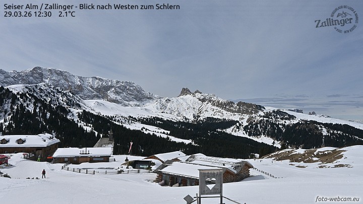 Archiv Foto Webcam Almgasthof Zallinger (Dolomiten)