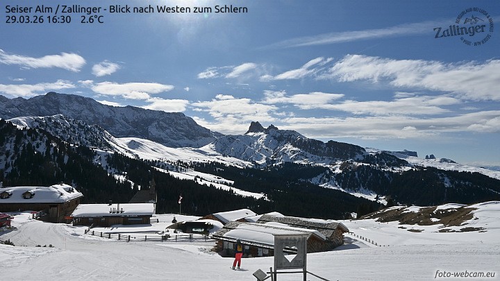 Archiv Foto Webcam Almgasthof Zallinger (Dolomiten)