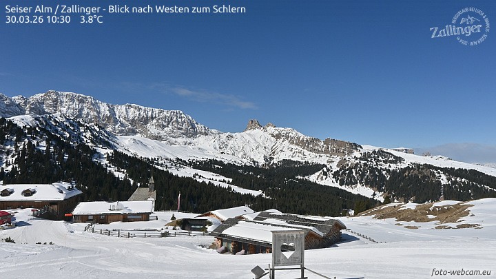 Archiv Foto Webcam Almgasthof Zallinger (Dolomiten)