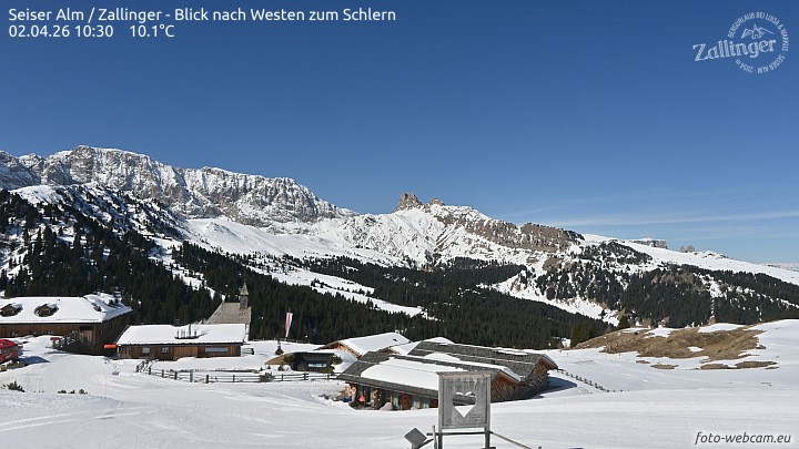 Archiv Foto Webcam Almgasthof Zallinger (Dolomiten)