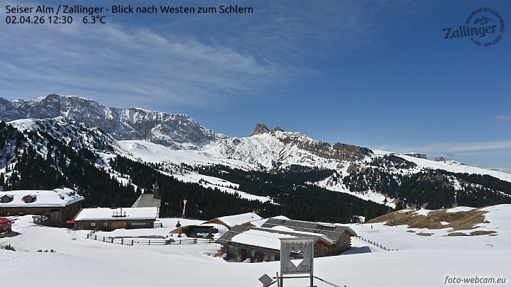 Archiv Foto Webcam Almgasthof Zallinger (Dolomiten)
