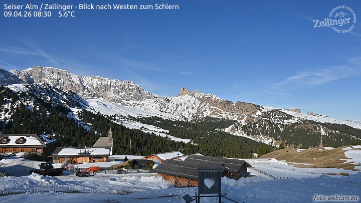 Archiv Foto Webcam Almgasthof Zallinger (Dolomiten)