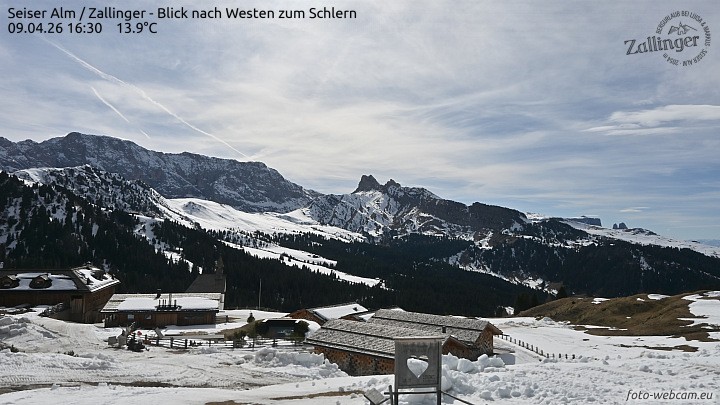 Archiv Foto Webcam Almgasthof Zallinger (Dolomiten)