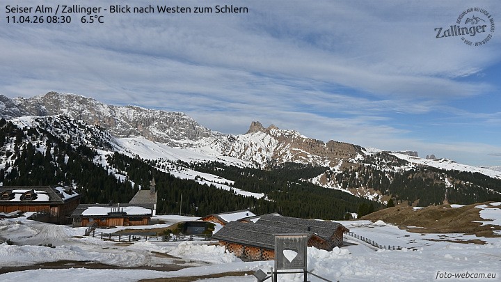 Archived image Webcam Almgasthof Zallinger