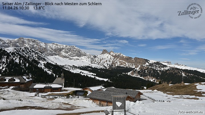 Archived image Webcam Almgasthof Zallinger