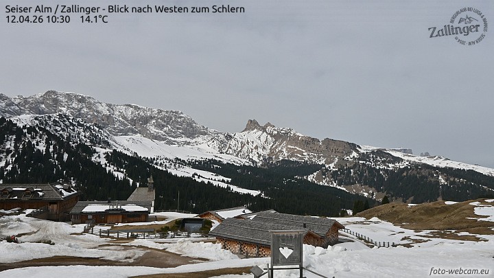 Archived image Webcam Almgasthof Zallinger