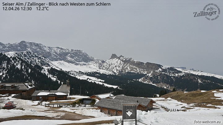 Archived image Webcam Almgasthof Zallinger