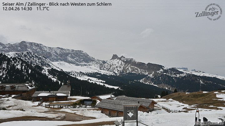 Archived image Webcam Almgasthof Zallinger