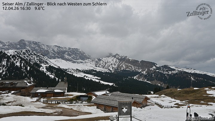 Archived image Webcam Almgasthof Zallinger