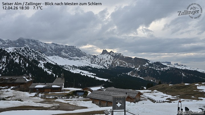 Archived image Webcam Almgasthof Zallinger