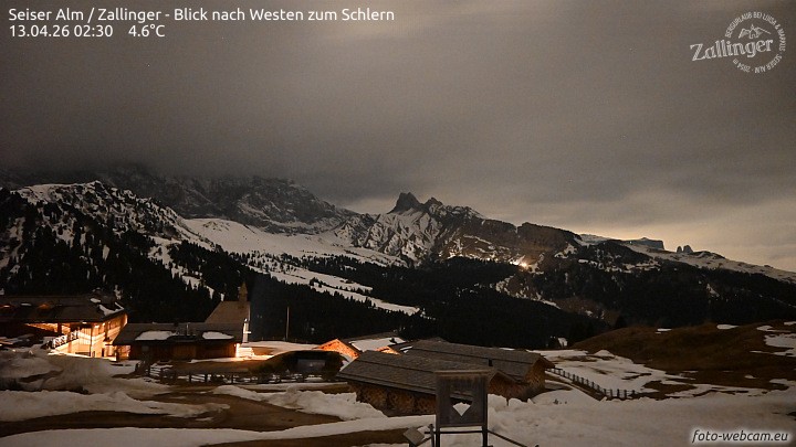 Archived image Webcam Almgasthof Zallinger