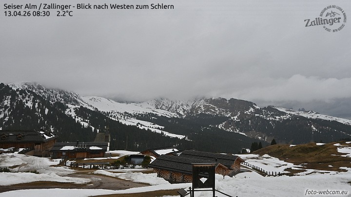 Archiv Foto Webcam Almgasthof Zallinger (Dolomiten)
