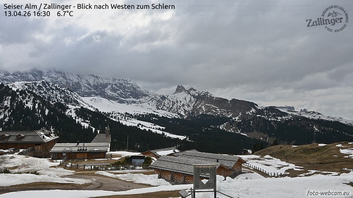 Archived image Webcam Almgasthof Zallinger