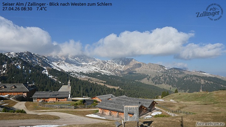 Archiv Foto Webcam Almgasthof Zallinger (Dolomiten)