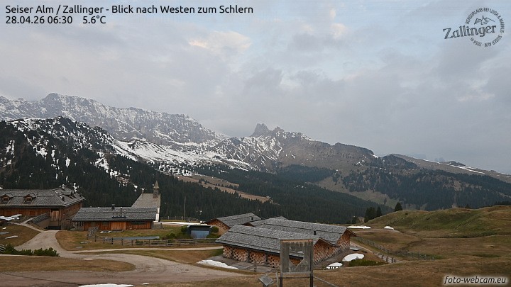 Archived image Webcam Almgasthof Zallinger