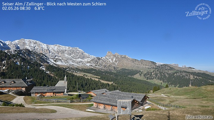 Archiv Foto Webcam Almgasthof Zallinger (Dolomiten)