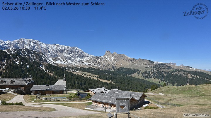 Archiv Foto Webcam Almgasthof Zallinger (Dolomiten)