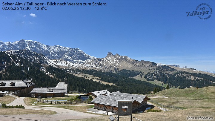 Archiv Foto Webcam Almgasthof Zallinger (Dolomiten)