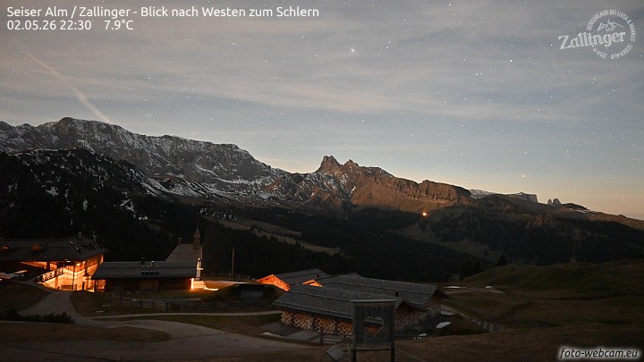 Archiv Foto Webcam Almgasthof Zallinger (Dolomiten)