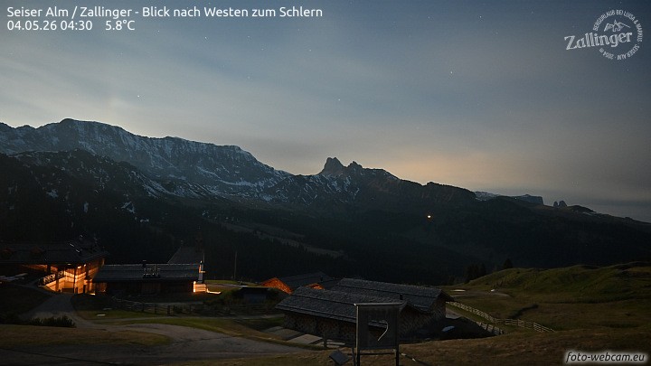 Archived image Webcam Almgasthof Zallinger
