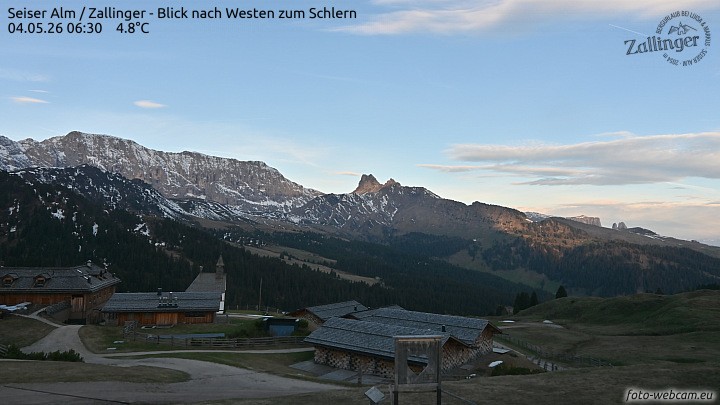Archived image Webcam Almgasthof Zallinger