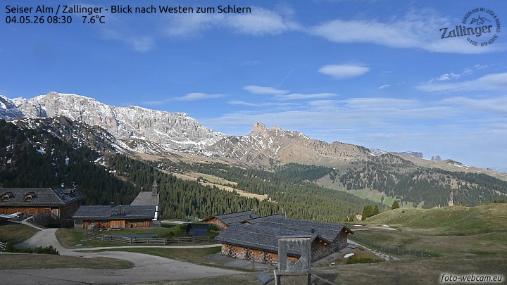 Archived image Webcam Almgasthof Zallinger