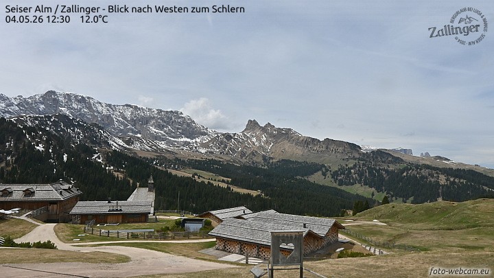 Archiv Foto Webcam Almgasthof Zallinger (Dolomiten)