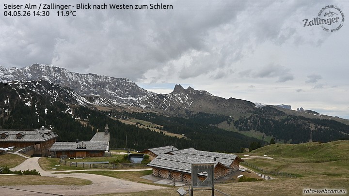 Archiv Foto Webcam Almgasthof Zallinger (Dolomiten)