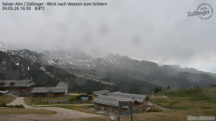 Archiv Foto Webcam Almgasthof Zallinger (Dolomiten)