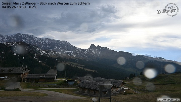 Archiv Foto Webcam Almgasthof Zallinger (Dolomiten)