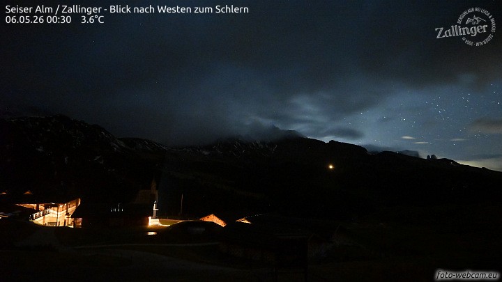 Archiv Foto Webcam Almgasthof Zallinger (Dolomiten)