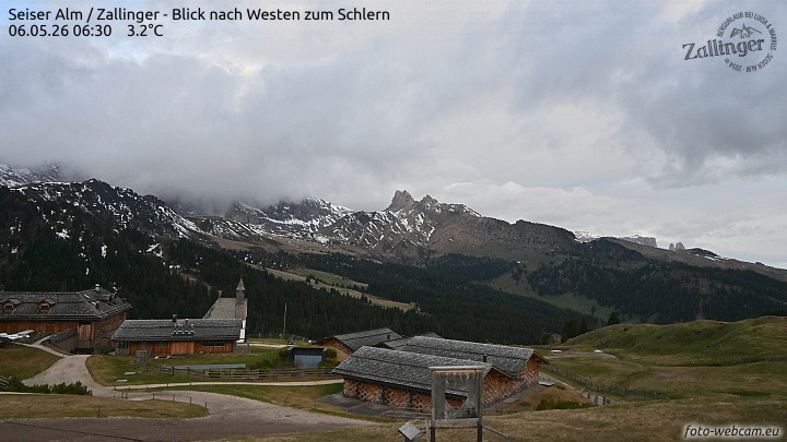 Archiv Foto Webcam Almgasthof Zallinger (Dolomiten)