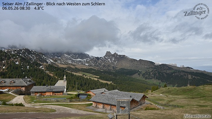 Archiv Foto Webcam Almgasthof Zallinger (Dolomiten)